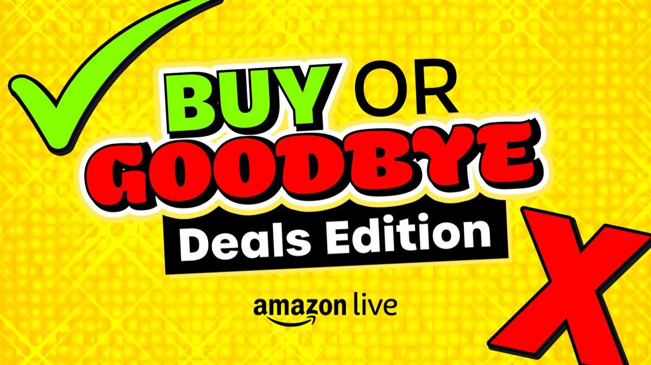 Watch the latest from Amazon Live Deals on Amazon Live