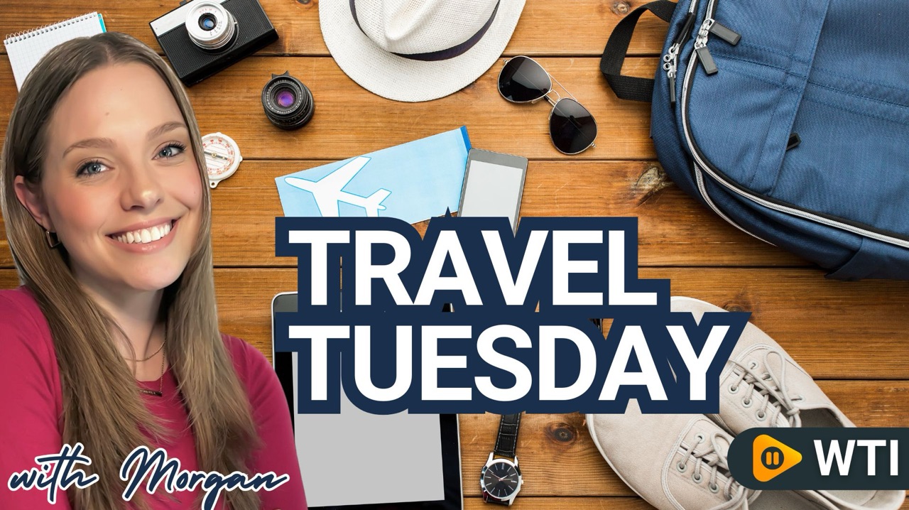 Watch Travel Tuesday with Morgan! on Amazon Live
