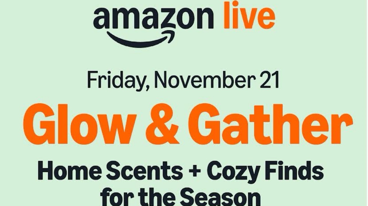 Watch HOME SCENTS AND COZY FINDS on Amazon Live