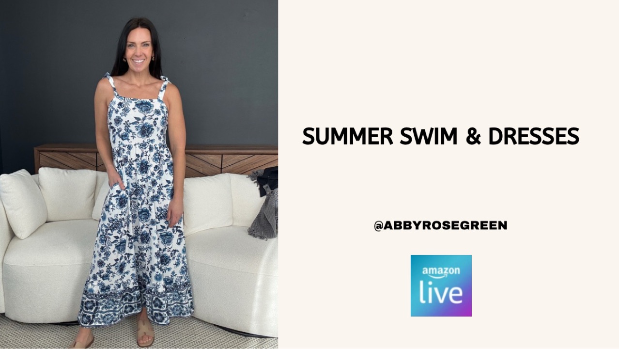 Watch Summer swim & dresses on Amazon Live