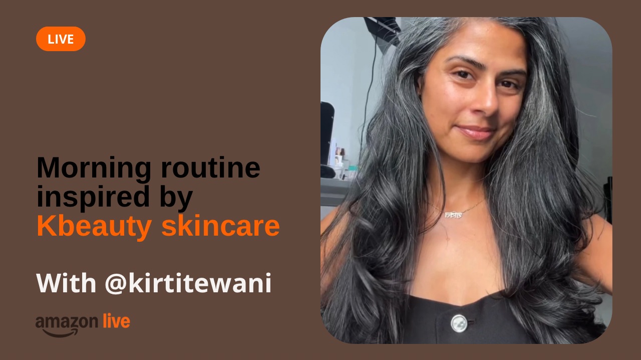 Watch Morning Routine KBeauty inspired on Amazon Live