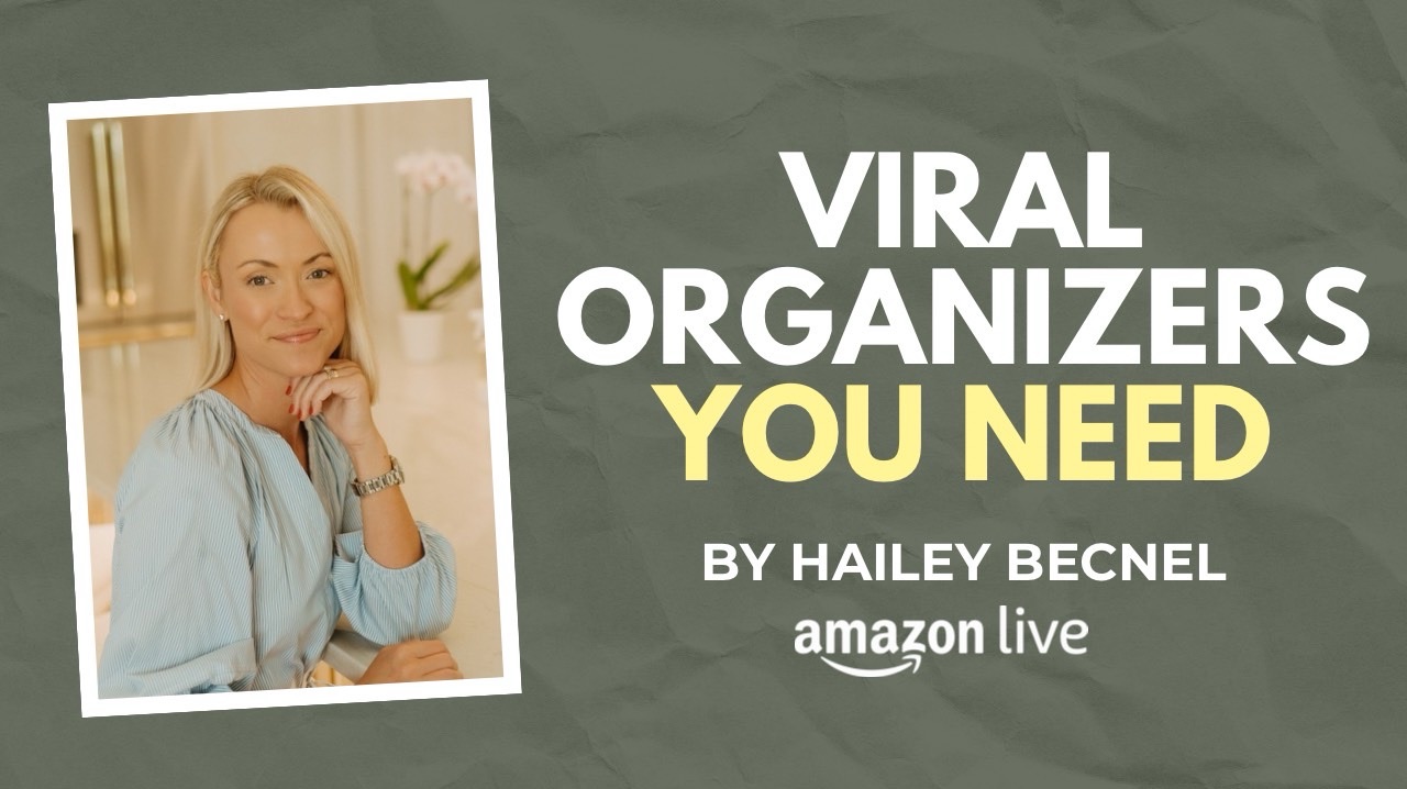 Watch Viral organizers you need! on Amazon Live