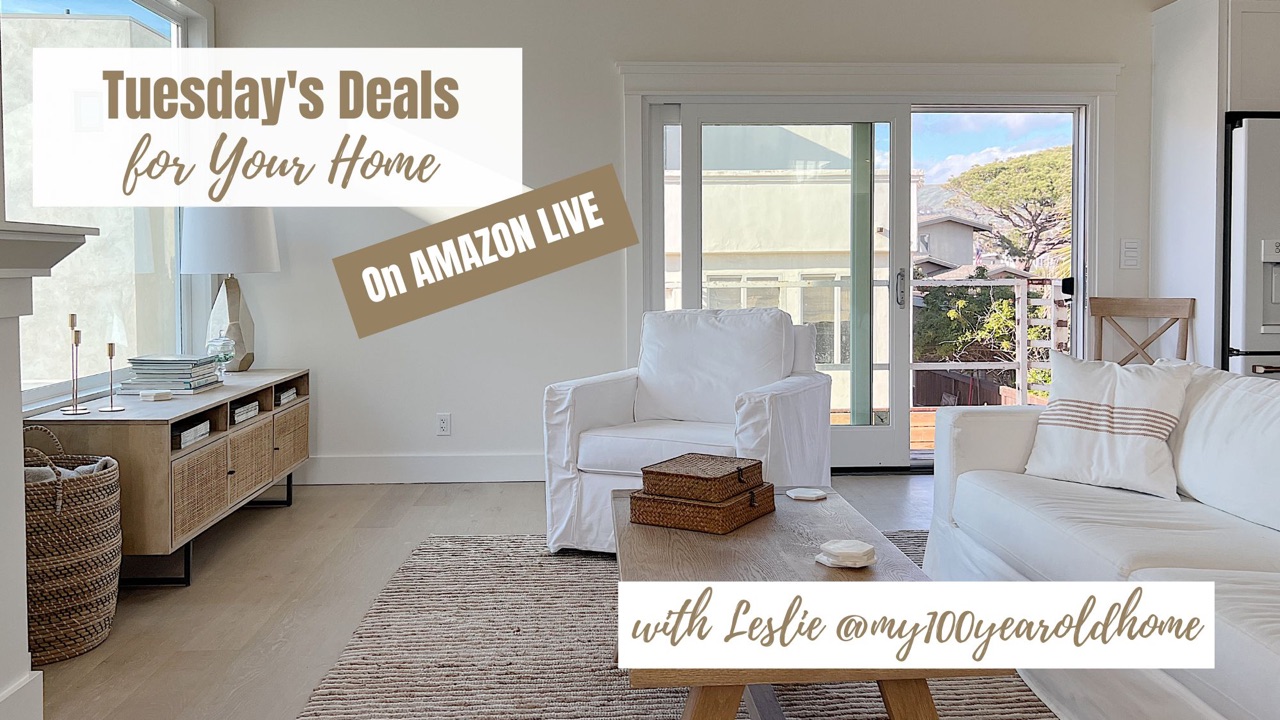 Watch Tuesday’s Deals for Your Home on Amazon Live