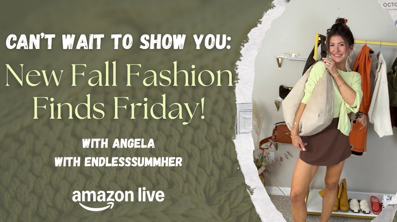 Watch New Fall Fashion I Can’t Wait To Show You on Amazon Live