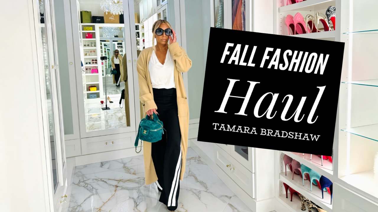 Watch Fall Fashion Haul with Tamara Bradshaw on Amazon Live