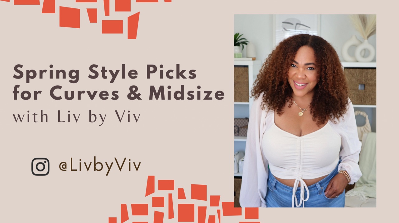 Watch Spring Style Picks for Curves and Midsize on Amazon Live