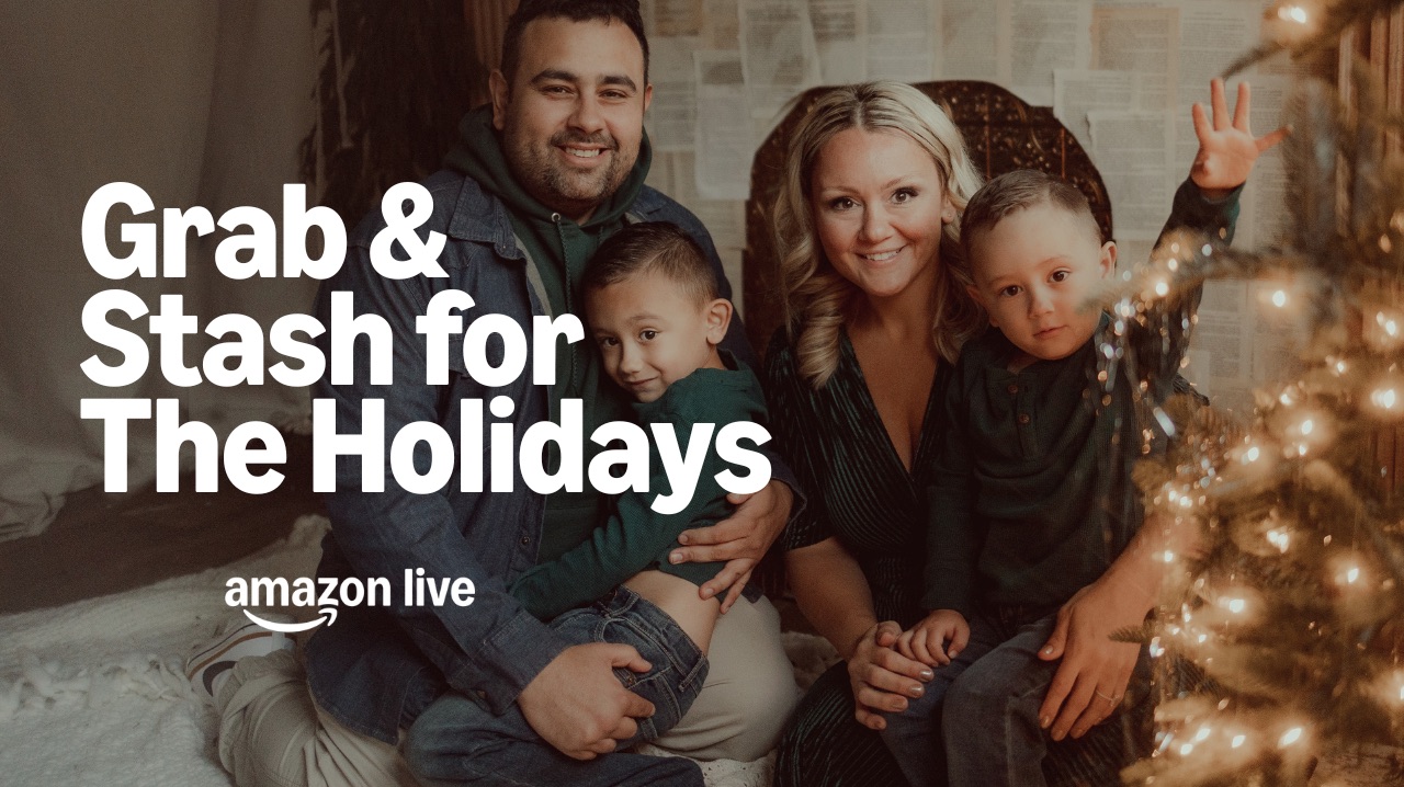 Watch Last minute Holiday Finds on Amazon Live