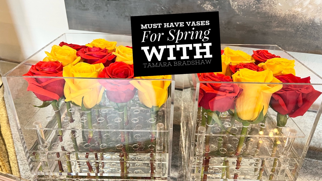Watch Shop Must Have Vases For Spring with Tamara Bradshaw on Amazon Live