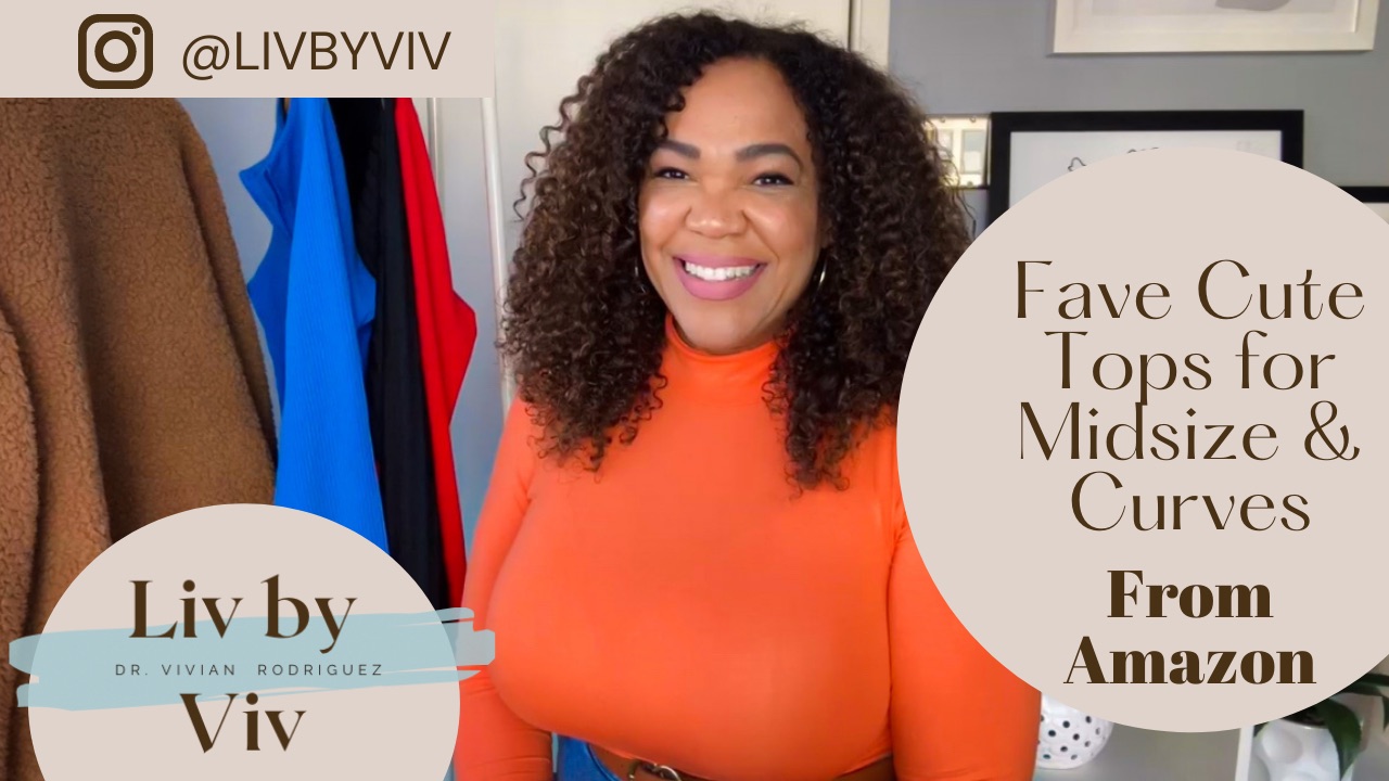 Watch Fave Cute Tops for Midsize & Curves on Amazon Live