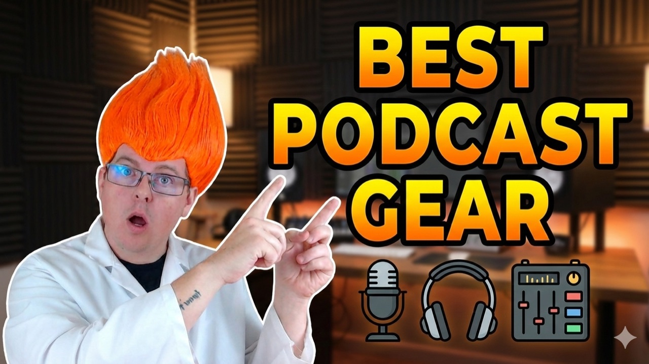 🎙️BEST PODCAST GEAR!🎙️