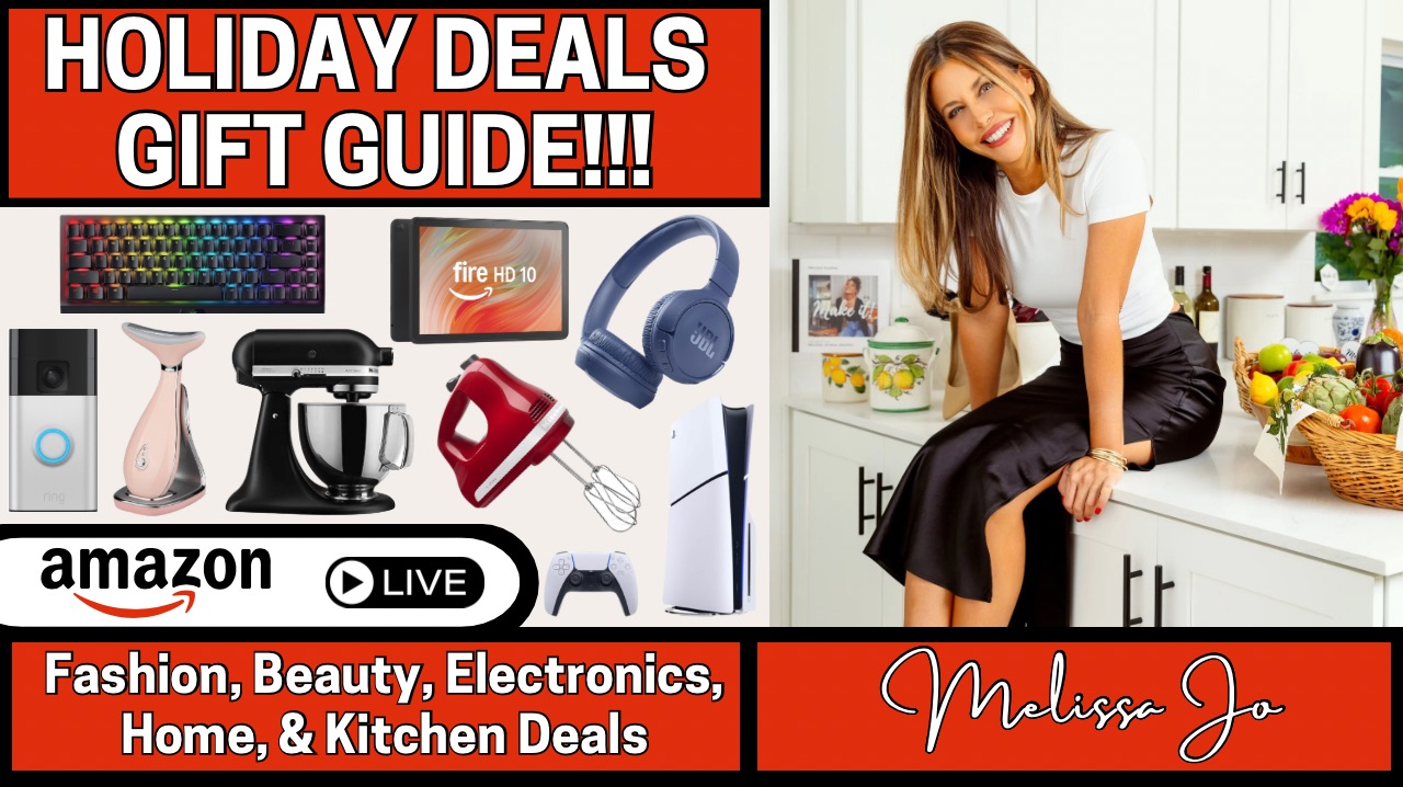 Watch Holiday deals gift guide on Amazon Live
