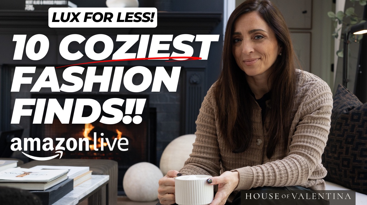 Watch 10 Coziest Fashion Finds on Amazon Live