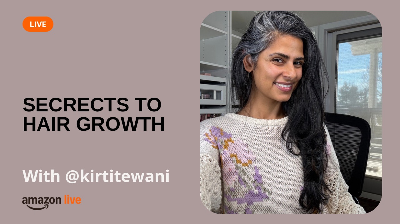 Watch Hair growth secrets on Amazon Live