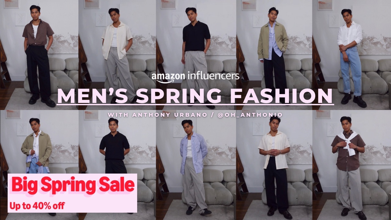 Watch Men’s Spring Fashion on Amazon Live