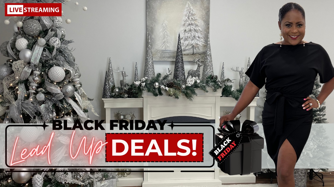 Watch LEAD UP BLACK FRIDAY DEALS on Amazon Live