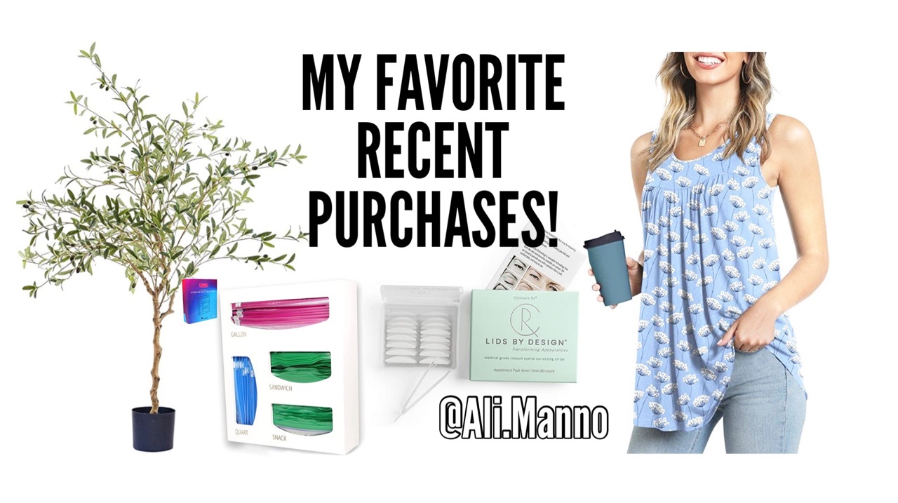 Watch Favorite Recent Purchases. on Amazon Live