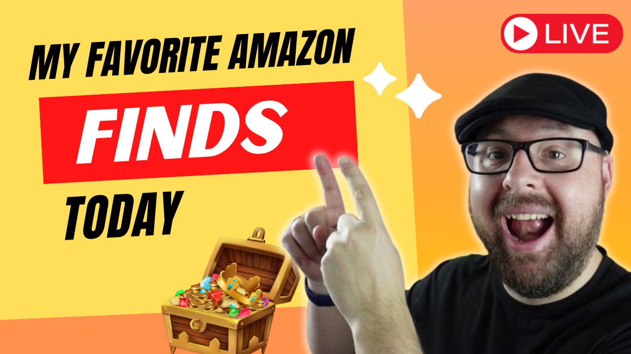 Watch My Favorite Home and Tech Finds on Amazon Live