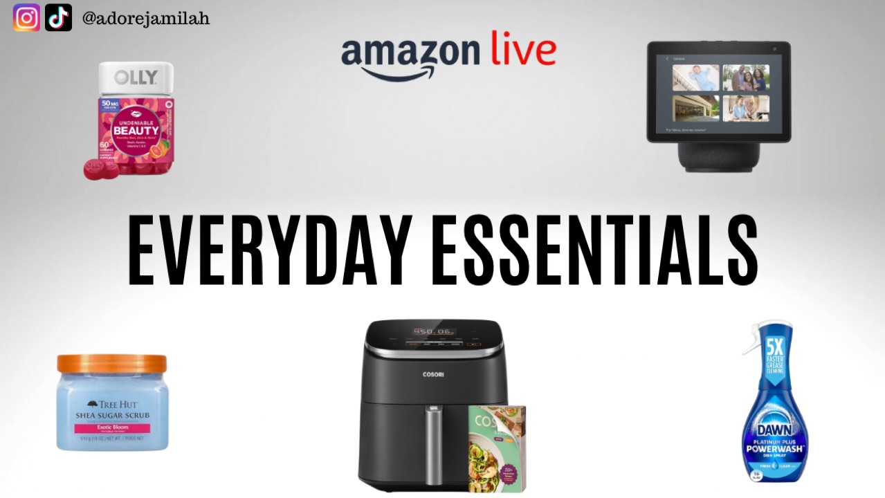 Watch Everyday Essentials on Amazon Live