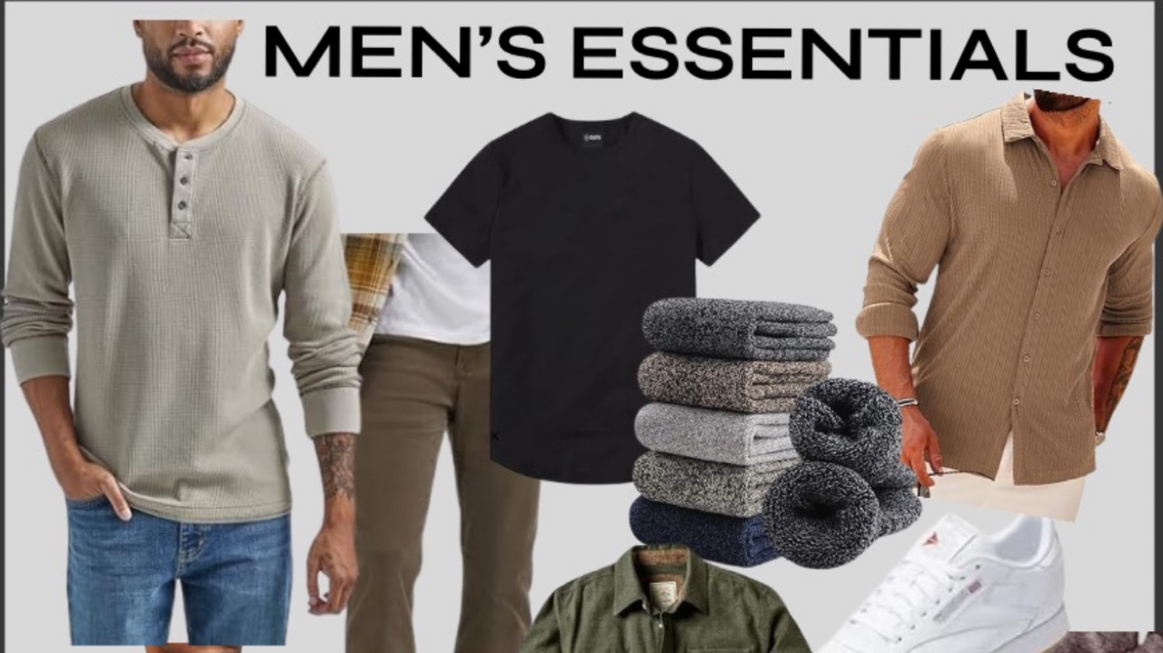 Men Body Essentials Watch Men’s Essentials on Amazon Live