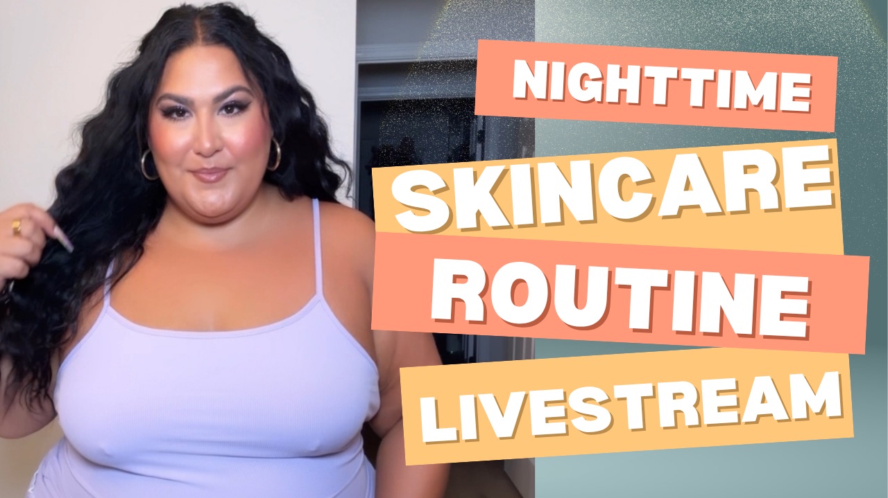 Watch Nighttime Skincare Routine on Amazon Live
