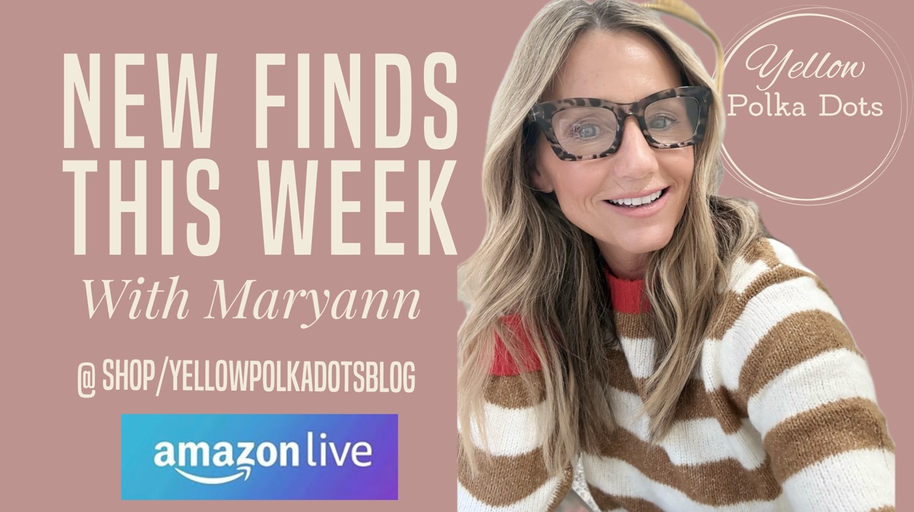 Watch New Finds This Week on Amazon Live