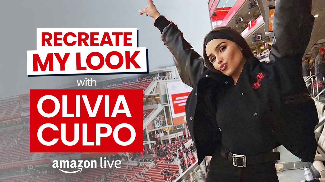 Watch Recreate My Look with Olivia Culpo on Amazon Live