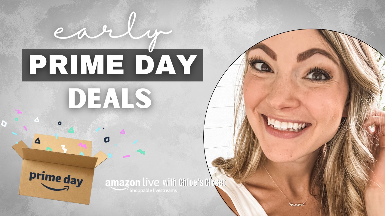 Watch AMAZING EARLY PRIME DAY DEALS 👏🏼🙌🏼 on Amazon Live