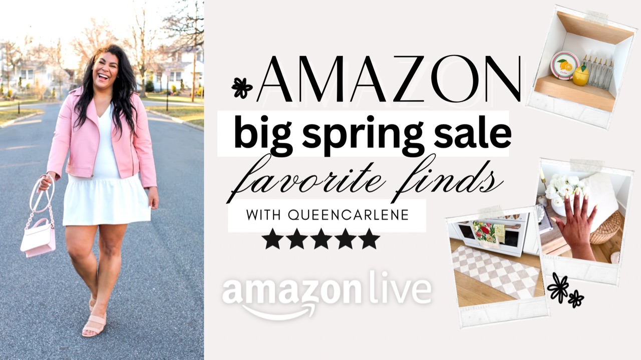 Watch big spring sale favorites! on Amazon Live