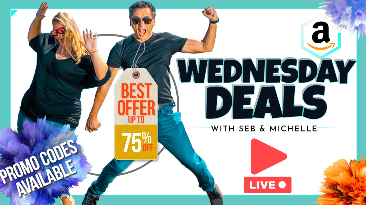 Watch Our Wednesday Deals on Amazon Live