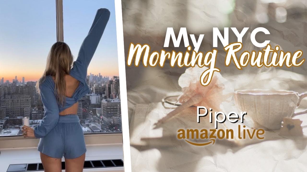 Watch NYC Morning Routine at Home! on Amazon Live