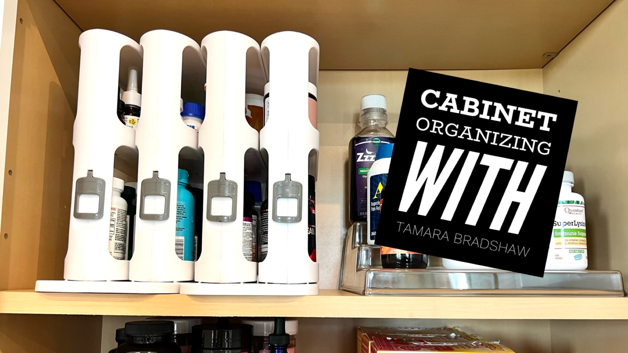 Watch Cabinet Organizing with Tamara Bradshaw on Amazon Live