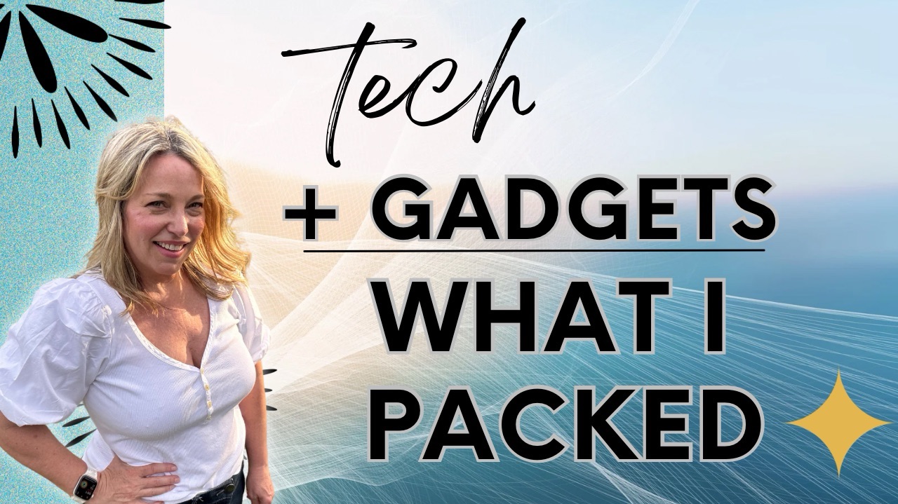 Watch Tech & Gadgets I travel with! on Amazon Live