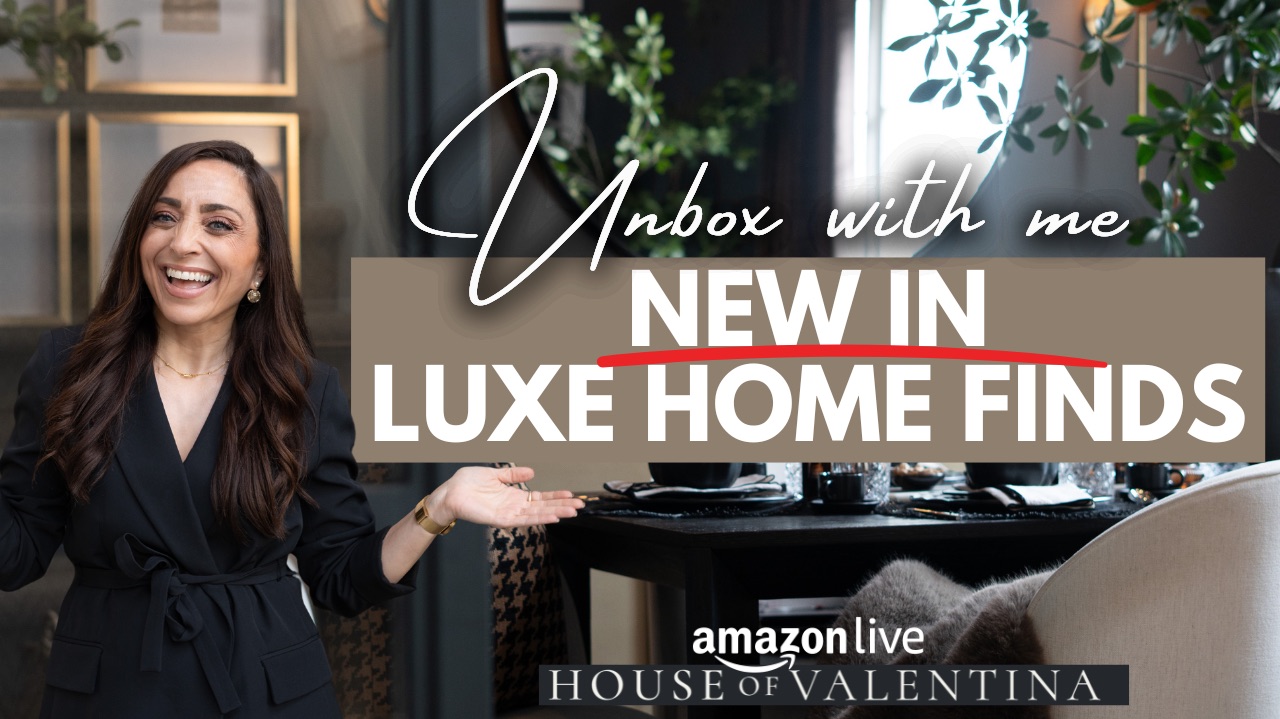 Watch Unbox with me Home Finds on Amazon Live