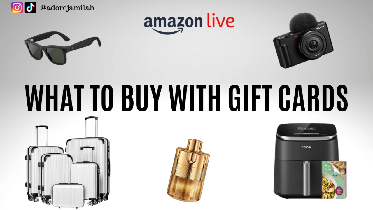 Watch What To Buy With Gift Cards on Amazon Live