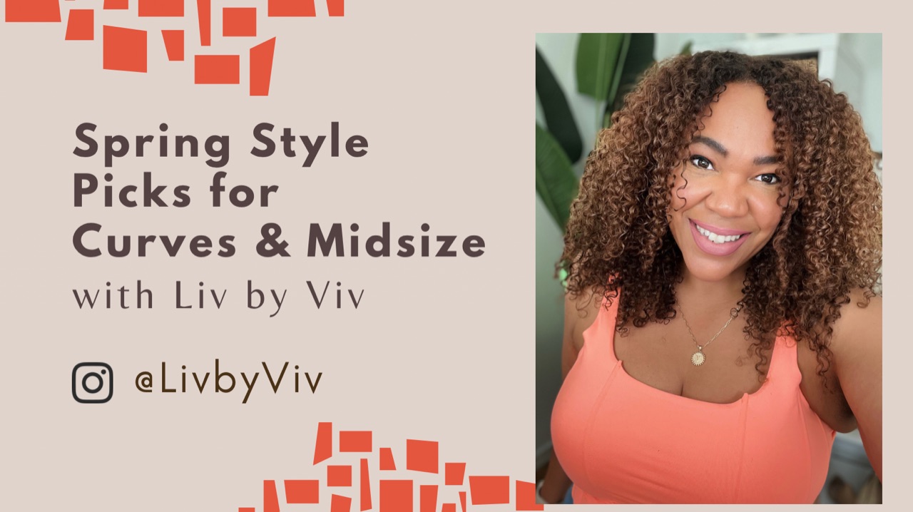Watch Spring Style Picks for Curves & Midsize on Amazon Live