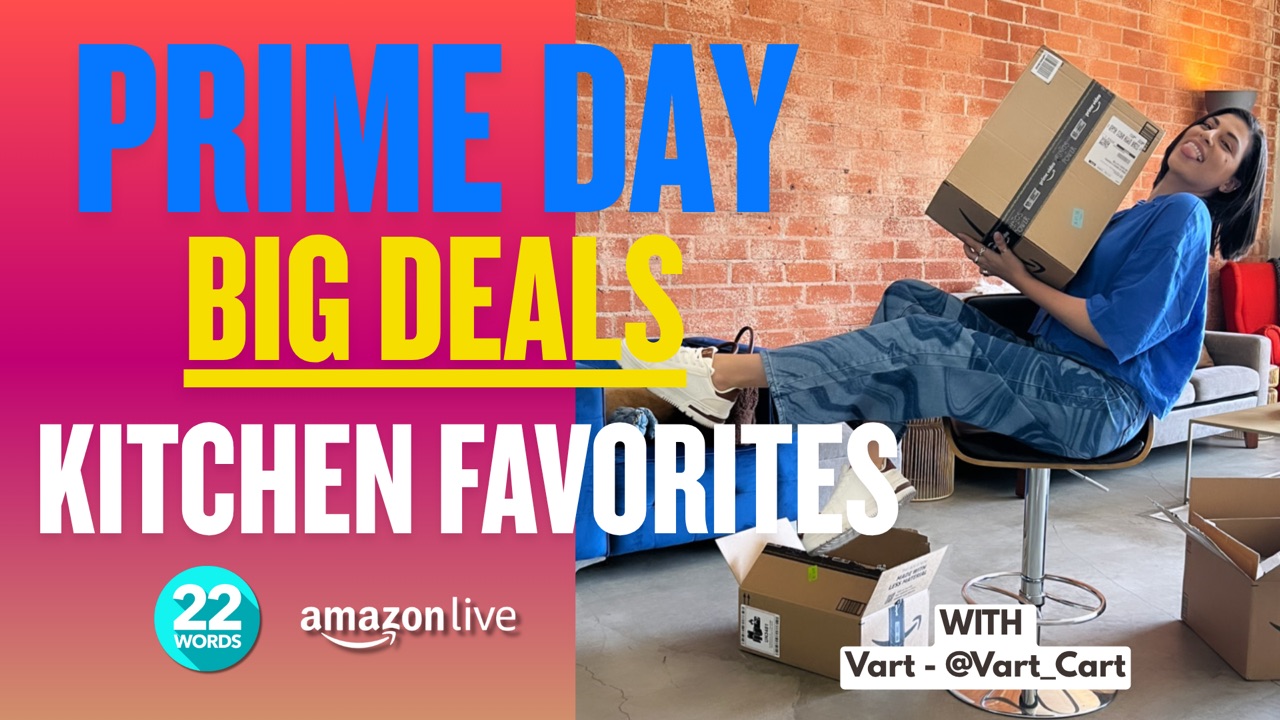 Watch Best PRIME DAY deals on Amazon Live