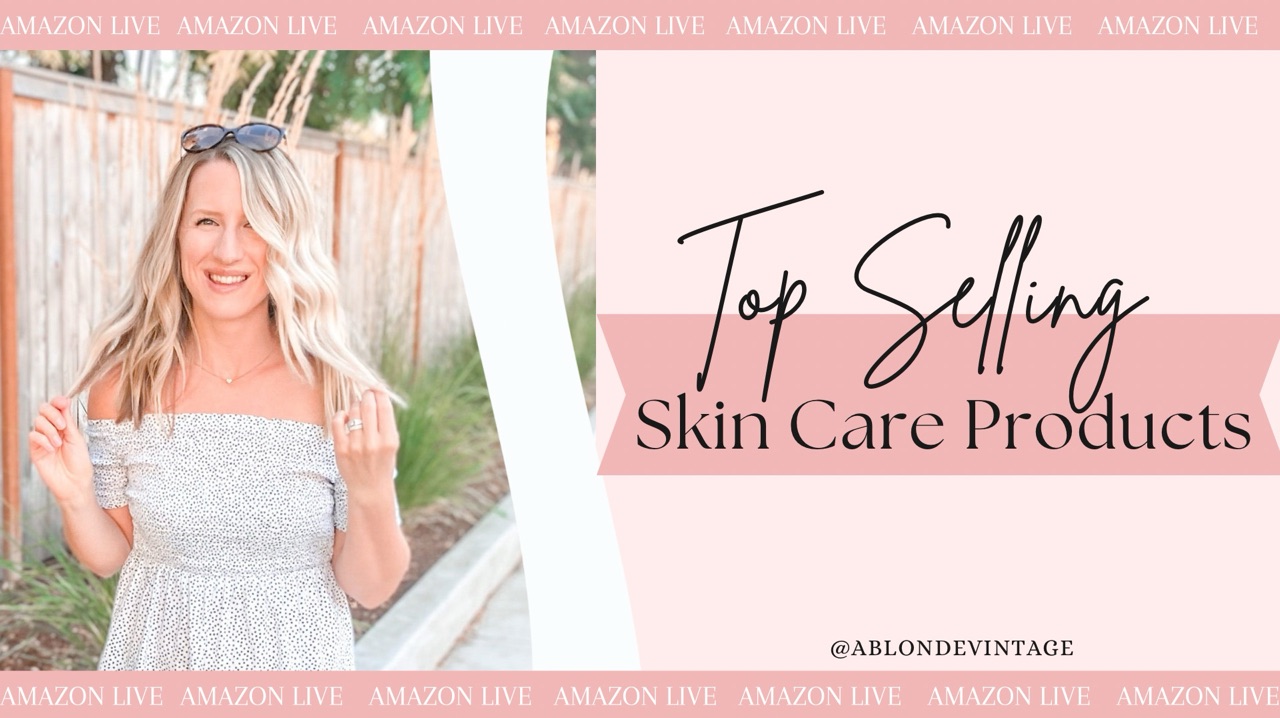 Watch Skin Care Products for Women and Men! on Amazon Live