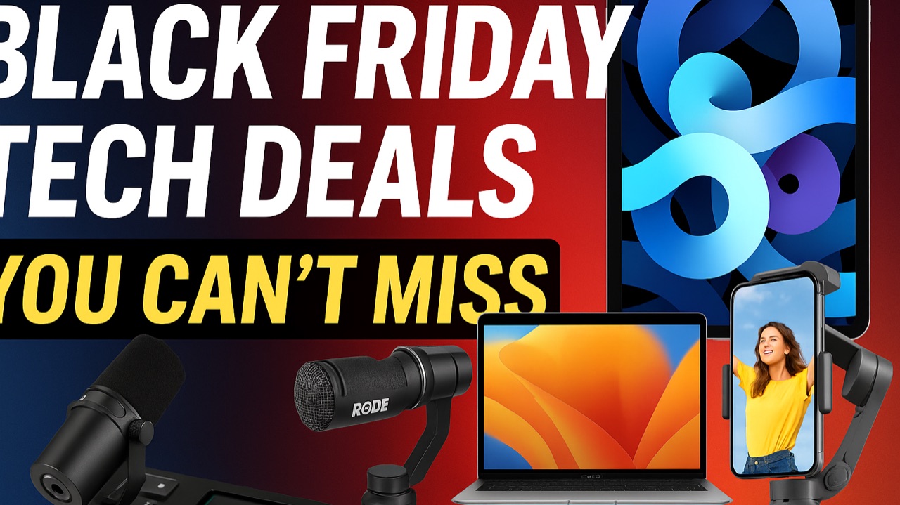 Watch Black Friday Tech Deals You Can’t Miss — iPad Air, MacBook A on ...