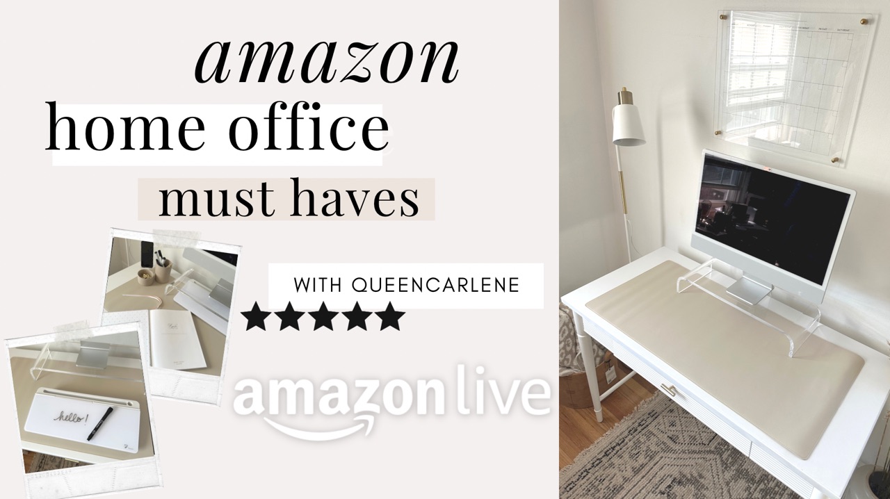 Watch amazon office must haves | queencarlene on Amazon Live