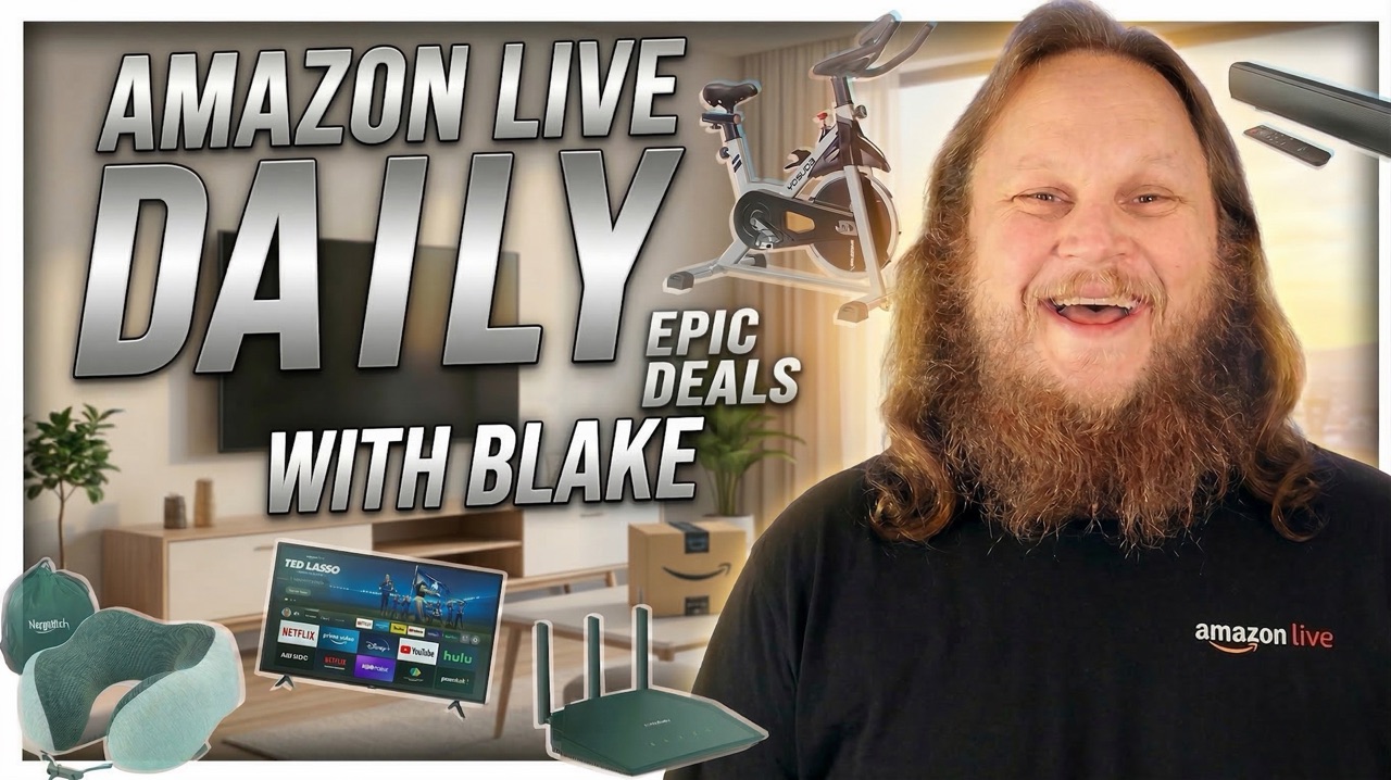 Watch Deals of the Day on Amazon Live