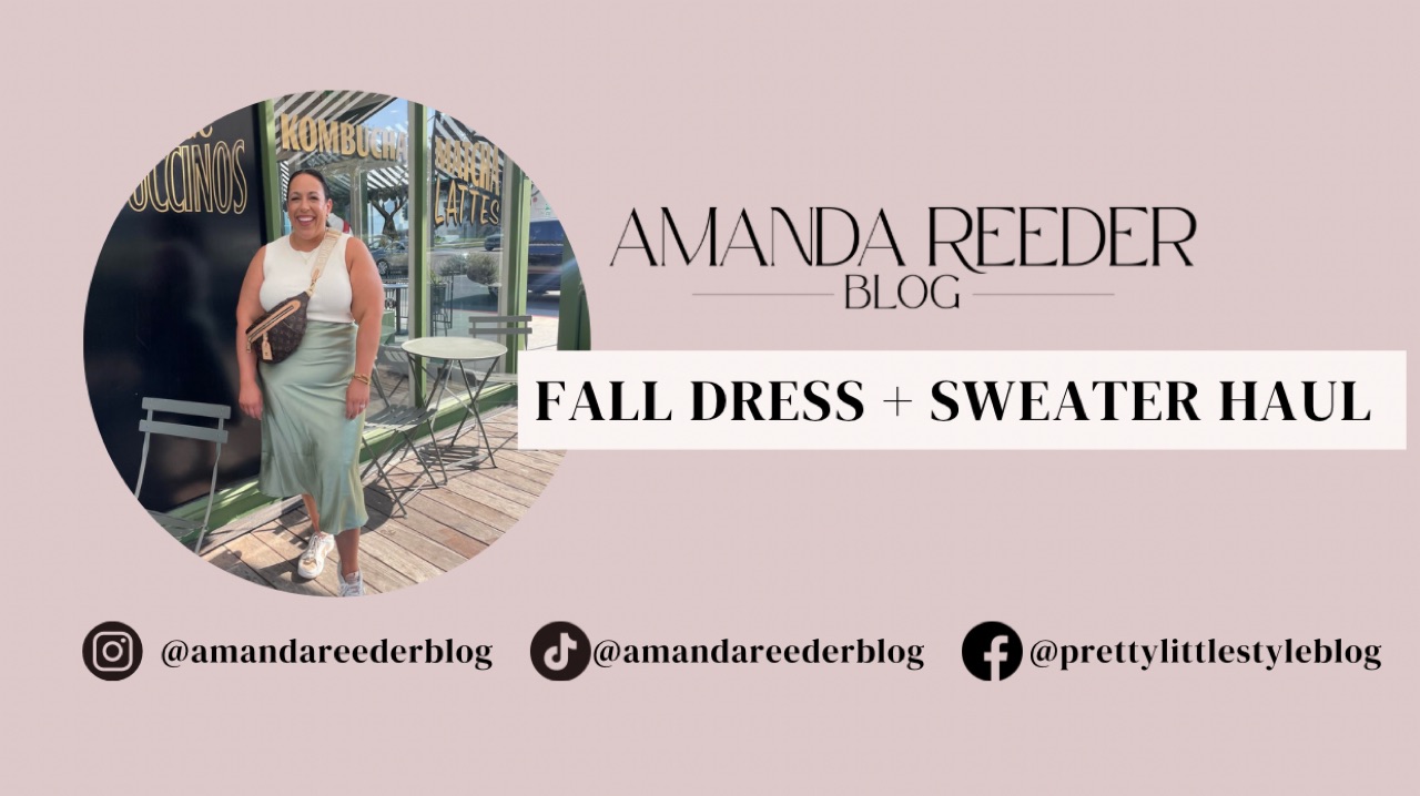 Watch Amanda Reeder | Fall Dress Sweater Haul on Amazon Live