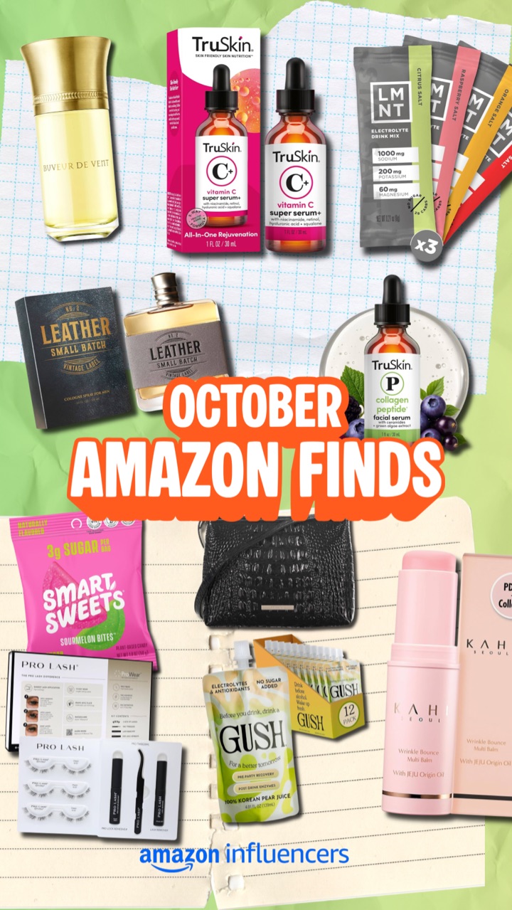 Watch October Amazon Finds on Amazon Live