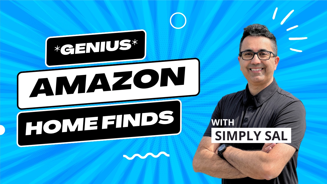 Watch *GENIUS* Amazon Home Finds 🏡 on Amazon Live