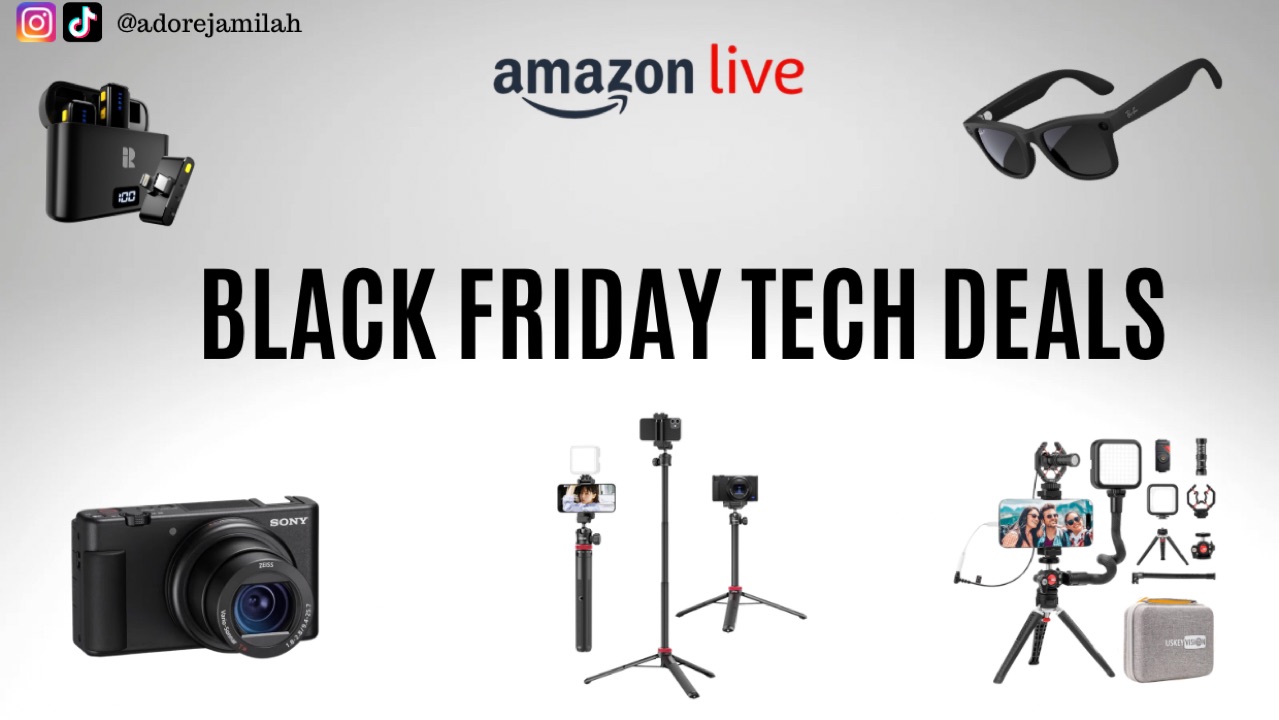 Watch Black Friday Tech Deals on Amazon Live