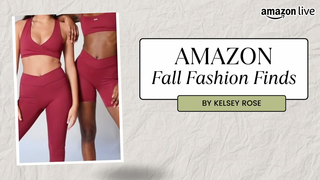 Watch Fall Fashion Finds on Amazon Live