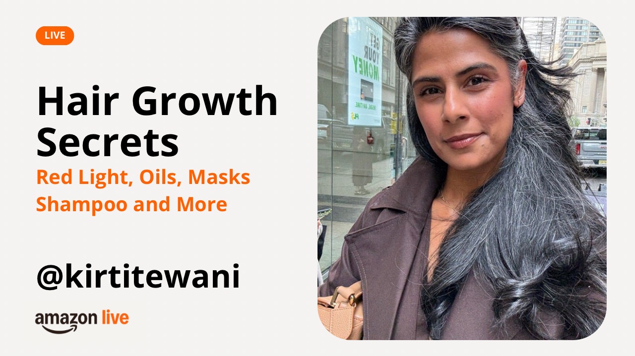 Watch Hair growth secrets on Amazon Live