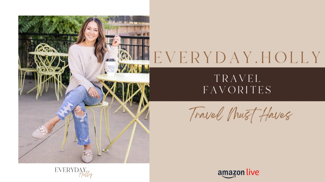 Watch Travel Must Haves on Amazon Live