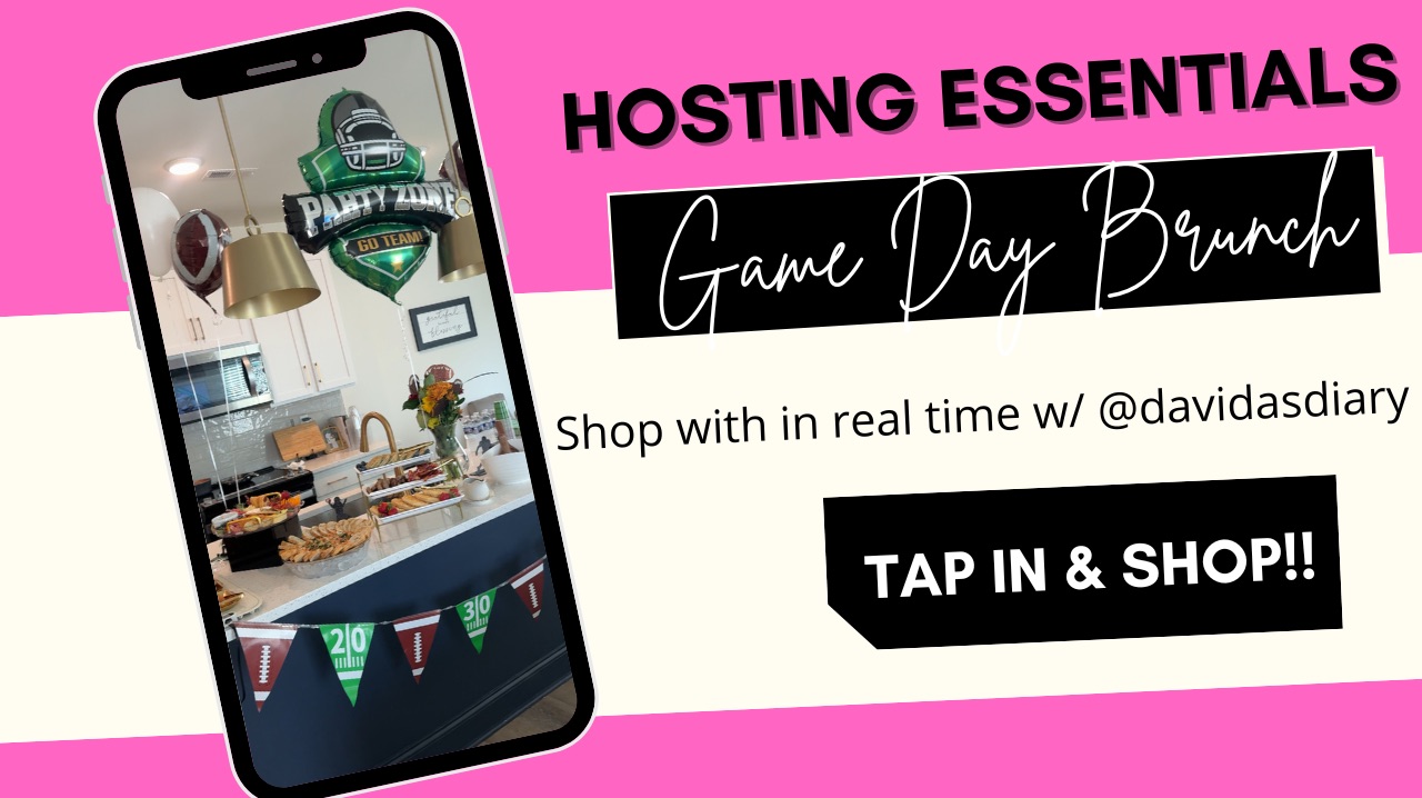 Watch Game Day Brunch Hosting on Amazon Live