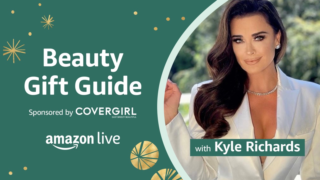 Watch Beauty Gift Guide with Kyle Richards on Amazon Live