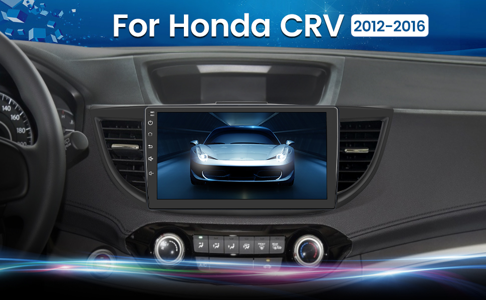 Cestovet car radio installed in a Honda CRV dashboard